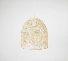 Lámpara colgante de mimbre "NORMA" - Ø45cm - E27