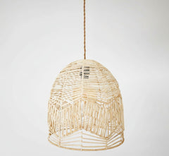 Lámpara colgante de mimbre "NORMA" - Ø45cm - E27