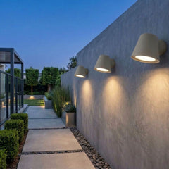 Aplique de pared exterior LED "ALBA" - Bombilla GU10 5W incluida