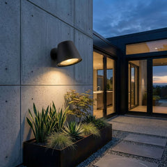 Aplique de pared exterior LED "ALBA" - Bombilla GU10 5W incluida