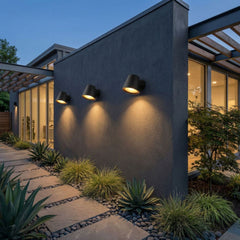Aplique de pared exterior LED "ALBA" - Bombilla GU10 5W incluida