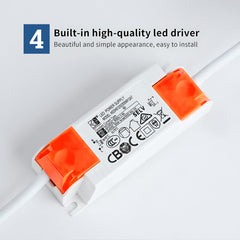 Aplique de pared y techo LED COB "ESCOP" Orientable con ángulo lumínico ajustable - 12W