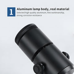 Aplique de pared y techo LED COB "ESCOP" Orientable con ángulo lumínico ajustable - 12W
