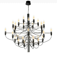 Lámpara colgante de diseño "CROWN" - 30 x E14