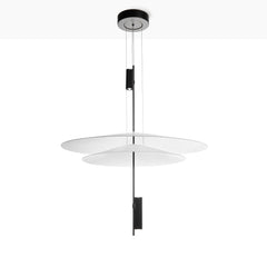Lámpara colgante de diseño "HERON" - Discos - 15W - 2800K