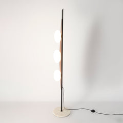 Lámpara de pie "Pacific" - Efecto madera - 3 x G9