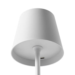 Lámpara de mesa LED CCT portátil - Táctil - Ø100 mm