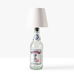 Lámpara para botellas LED CCT portátil - Táctil - Ø105 mm