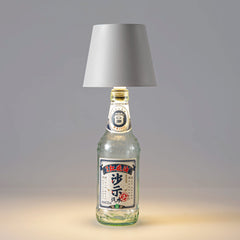 Lámpara para botellas LED CCT portátil - Táctil - Ø105 mm