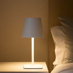 Lámpara de mesa LED CCT portátil - Táctil - Ø100 mm