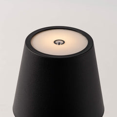Lámpara de mesa LED CCT portátil - Táctil - Ø100 mm