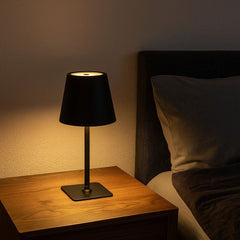 Lámpara de mesa LED CCT portátil - Táctil - Ø100 mm