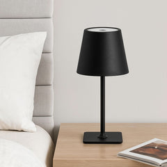 Lámpara de mesa LED CCT portátil - Táctil - Ø100 mm