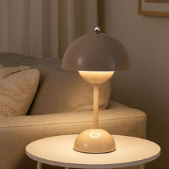 Lámpara de mesa LED CCT portátil - Táctil - Ø160 mm