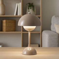 Lámpara de mesa LED CCT portátil - Táctil - Ø160 mm