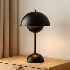 Lámpara de mesa LED CCT portátil - Táctil - Ø160 mm