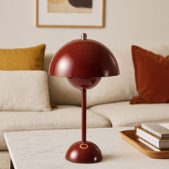 Lámpara de mesa LED CCT portátil - Táctil - Ø160 mm