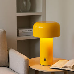 Lámpara de mesa LED CCT portátil - Táctil - Ø125 mm
