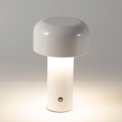 Lámpara de mesa LED CCT portátil - Táctil - Ø125 mm