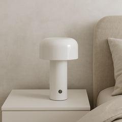 Lámpara de mesa LED CCT portátil - Táctil - Ø125 mm