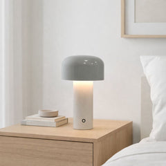 Lámpara de mesa LED CCT portátil - Táctil - Ø125 mm
