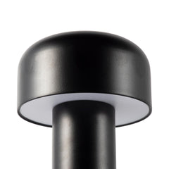 Lámpara de mesa LED CCT portátil - Táctil - Ø125 mm