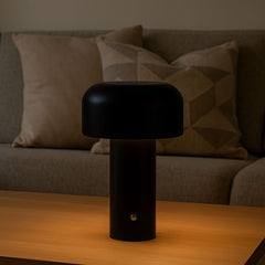 Lámpara de mesa LED CCT portátil - Táctil - Ø125 mm