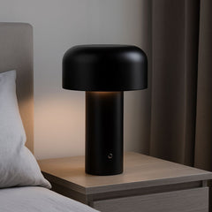 Lámpara de mesa LED CCT portátil - Táctil - Ø125 mm