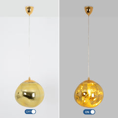 Lámpara colgante cristal de diseño "Abril" - Ø 28cm