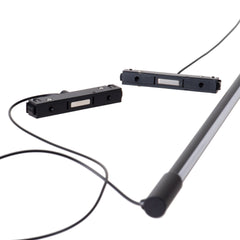 Lámpara colgante LED horizontal para carril magnético - 48V - 15W - 2800K - 80cm
