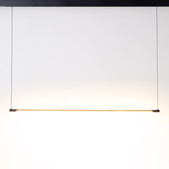 Lámpara colgante LED horizontal para carril magnético - 48V - 21W - 2800K - 120cm