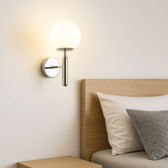 Aplique de pared bola cristal "Elsa" - E14