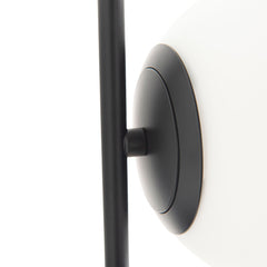 Aplique de pared doble bola cristal "Double"