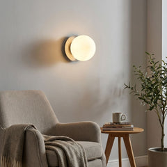 Aplique de pared bola cristal "ARCE" - E27 - Ø 15cm