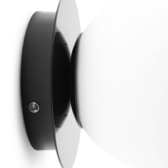 Aplique de pared bola cristal "ARCE" - E27 - Ø 15cm