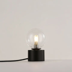 Lámpara de mesa con esfera de cristal "BASS" - G9