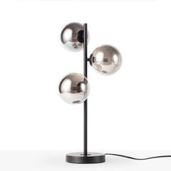 Lámpara de mesa con esferas de cristal "COMI" - 3 x G9