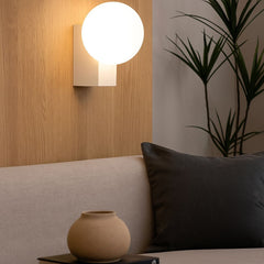 Aplique de pared de diseño "SIDERAL" - G9 - Bola de cristal