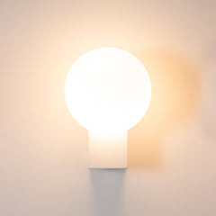 Aplique de pared de diseño "SIDERAL" - G9 - Bola de cristal