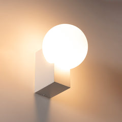 Aplique de pared de diseño "SIDERAL" - G9 - Bola de cristal