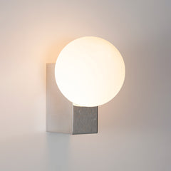 Aplique de pared de diseño "SIDERAL" - G9 - Bola de cristal