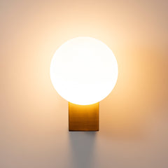 Aplique de pared de diseño "SIDERAL" - G9 - Bola de cristal