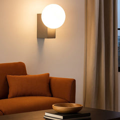 Aplique de pared de diseño "SIDERAL" - G9 - Bola de cristal