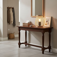 Lámpara de mesa de madera "Oca" - E27