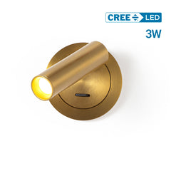 Aplique empotrable para lectura "MILSA" - 3W - 2700K - CRI 85