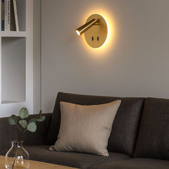 Aplique de pared "FELAM" - 3W + 6W - 2700K - CRI 85