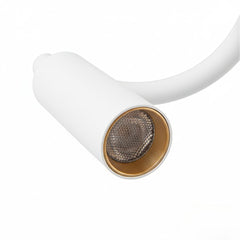 Aplique de pared para lectura "Artin USB + USBC" - Con foco LED orientable y puerto USB + USBC - E27 + 3W