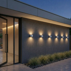 Aplique de pared LED "ARTEMIS" - Up & Down - 6W - 2700K- IP65