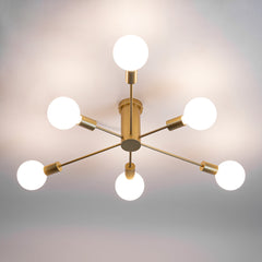 Lámpara de techo "ASTRA" - 6 luces - E27
