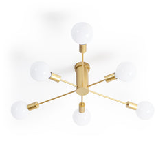 Lámpara de techo "ASTRA" - 6 luces - E27